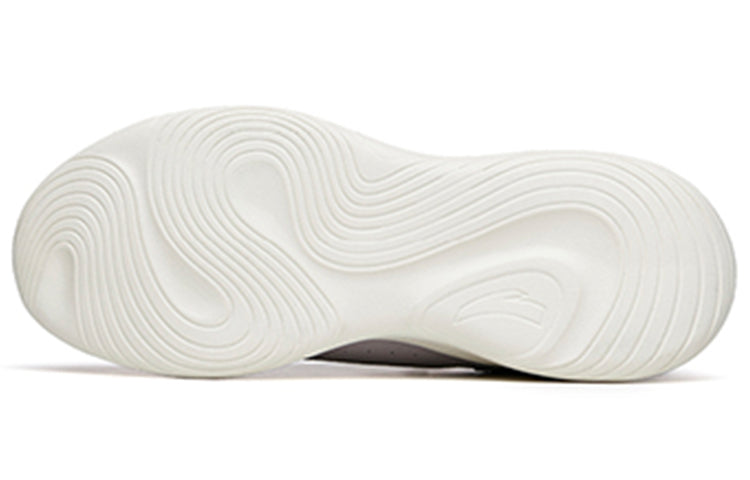 (WMNS) ANTA Running Series Sneakers Leather 'Ash Purple' 122215571-6
