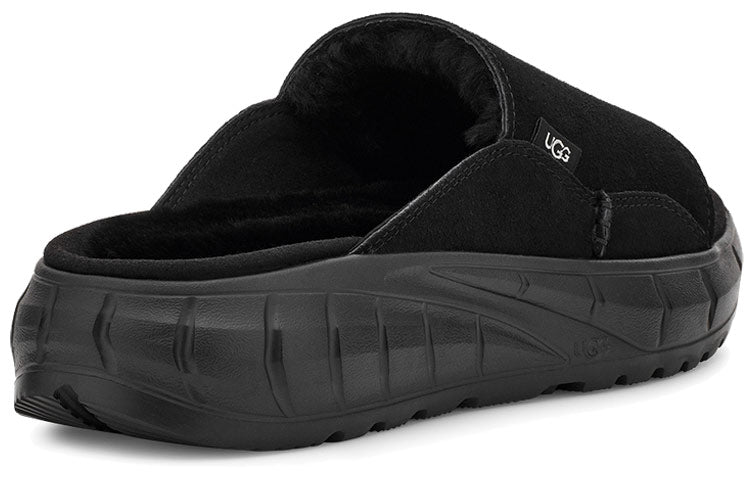 (WMNS) UGG Westsider Slide Soft Sole Cozy Flat Heel Sports Slippers Black 1118135-BLKS