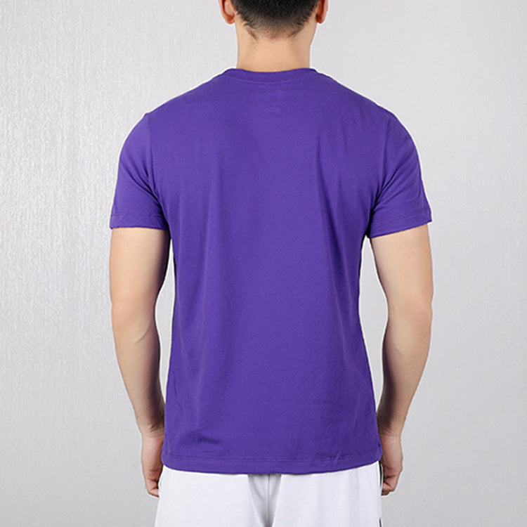Nike Dri-fit NBA Los Angeles Lakers Round Neck Short Sleeve Purple AT0422-547
