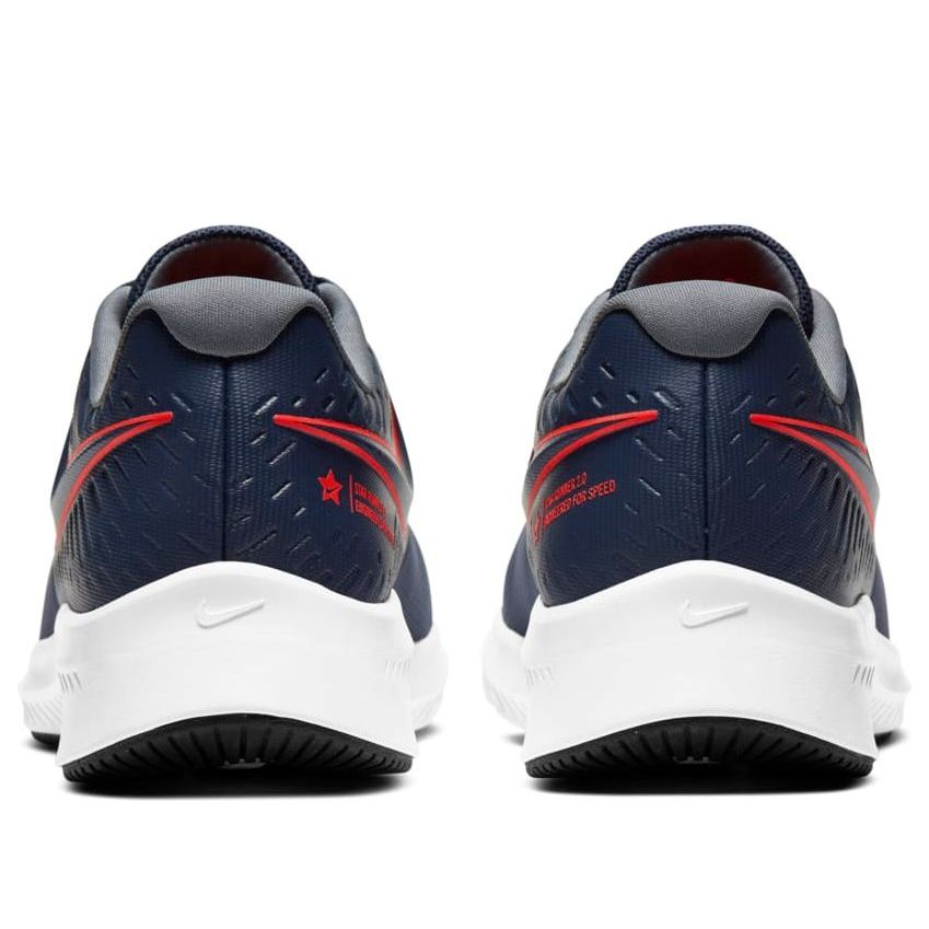 (GS) Nike Star Runner 2 'Navy Red' AQ3542-405