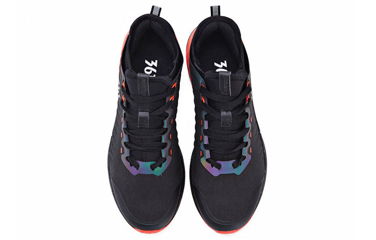 361 Degrees  Rain-Block Running Shoes 'Black Orange' 571742255-6