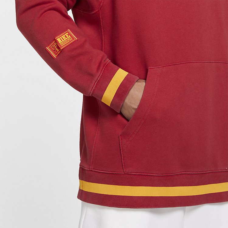 Nike Sportswear Club Fleece Pullover Hoodie 'Gym Red' DC3546-687