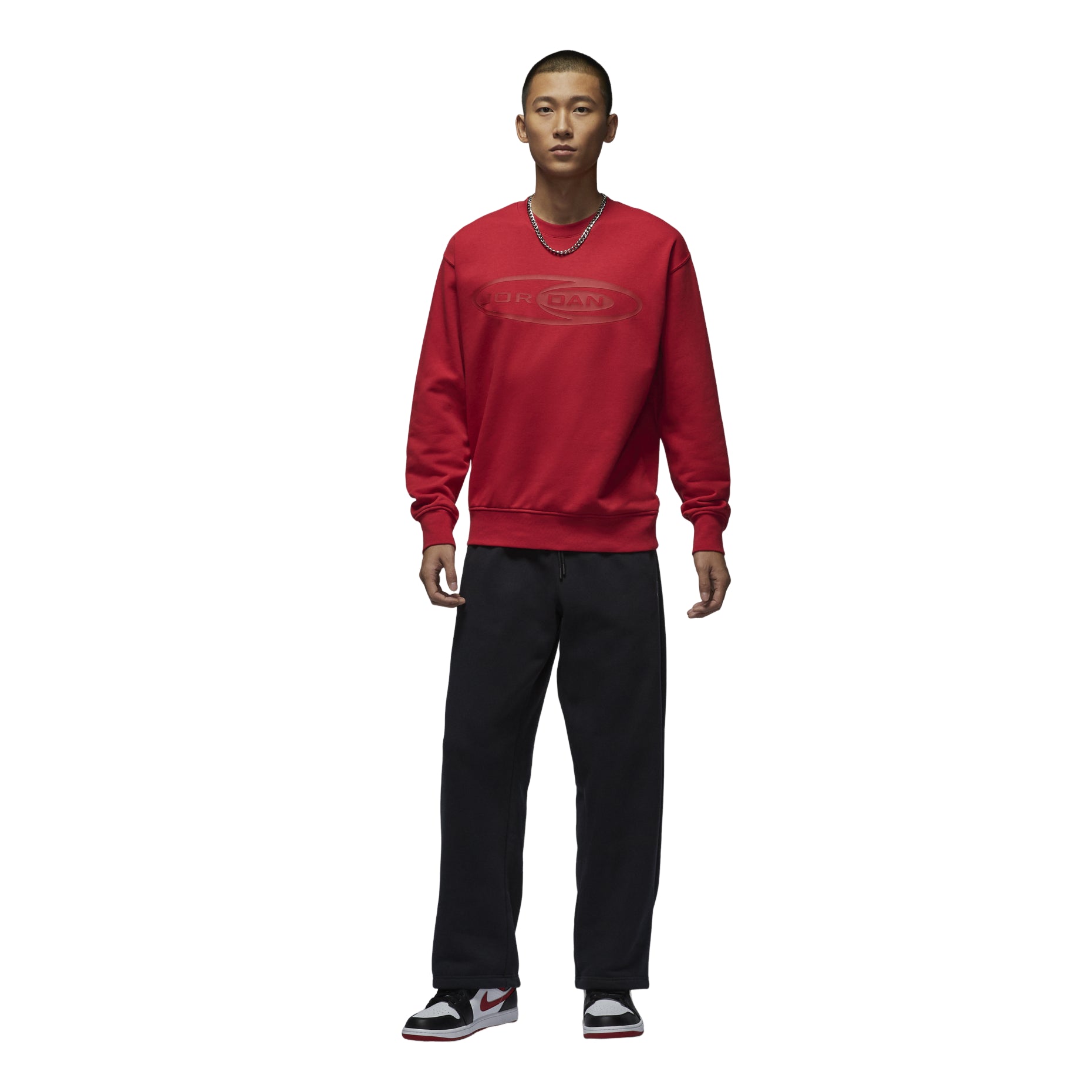 Air Jordan Essentials Crew Neck Sweatshirt Asia Sizing 'CNY' HV9284-636