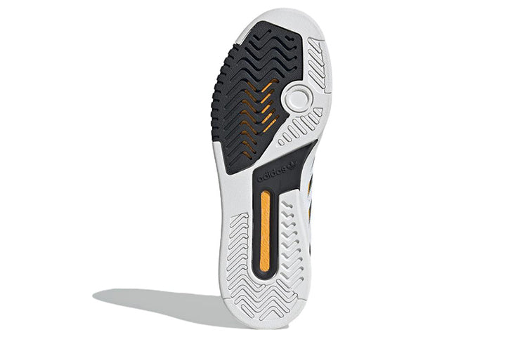 adidas originals Drop Step Low 'White Black Yellow' GW9727