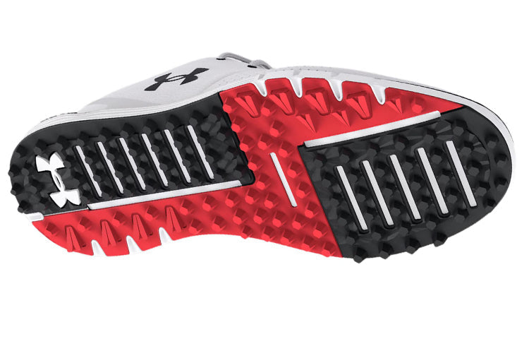Under Armour HOVR Fade 2 Spikeless Wide E 'White' 3025379-100
