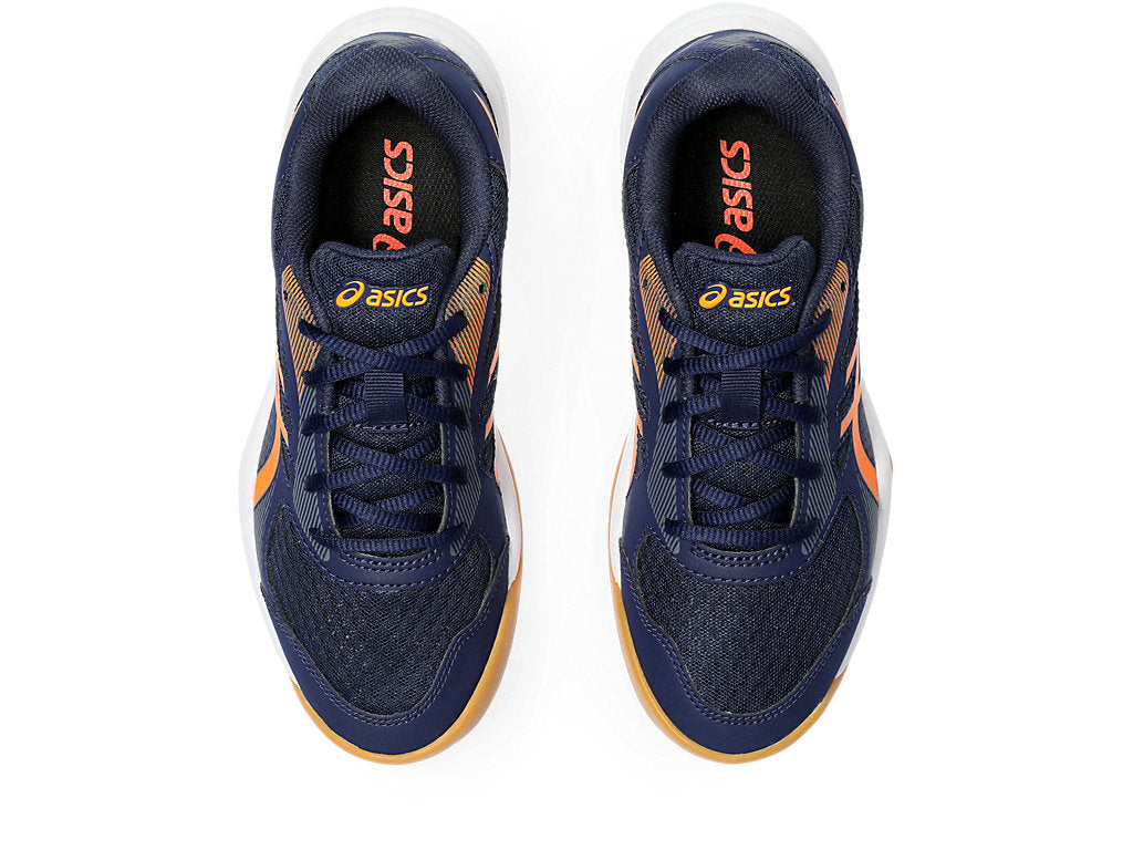 (GS) ASICS Upcourt 5 'Peacoat Shocking Orange' 1074A039-404