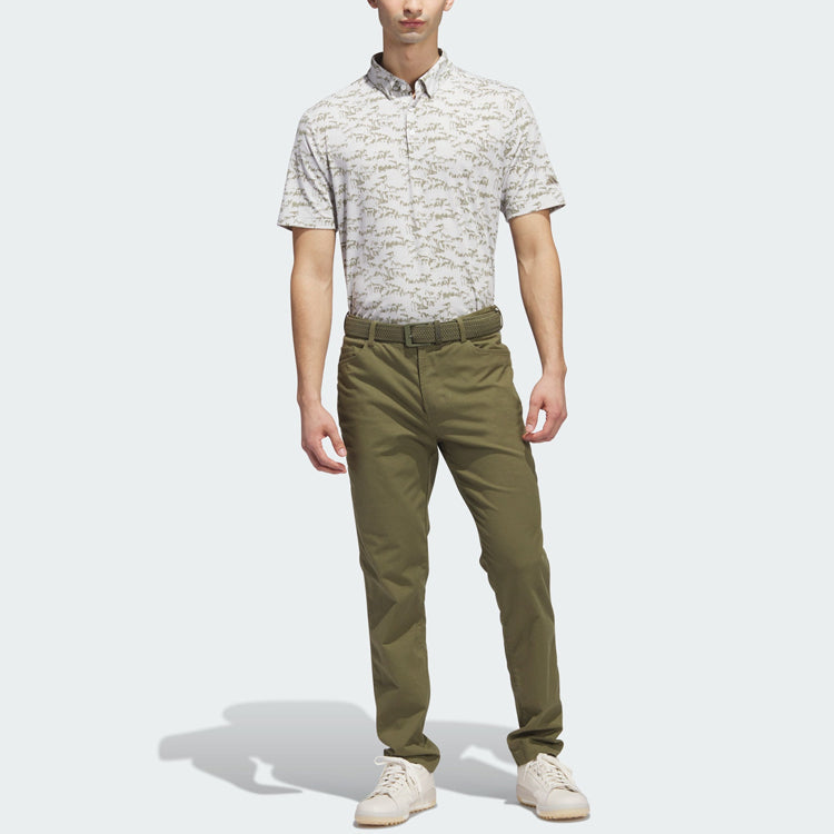 adidas Go-To Printed Polo Shirt 'White' II7837