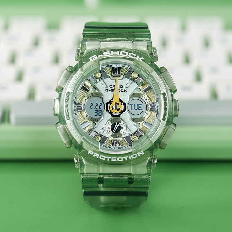 CASIO G-Shock Analog-Digital 'Green' GMA-S120GS-3APR
