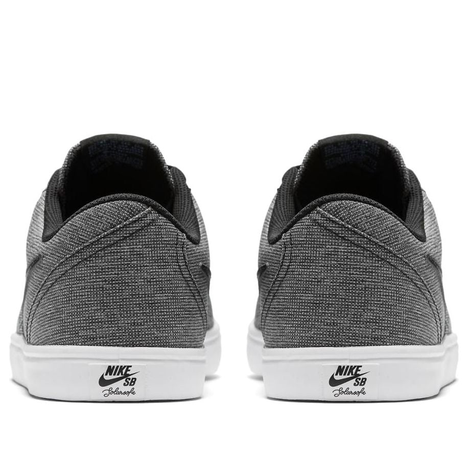 Nike Check Solarsoft Canvas SB 'Black White' 843896-004
