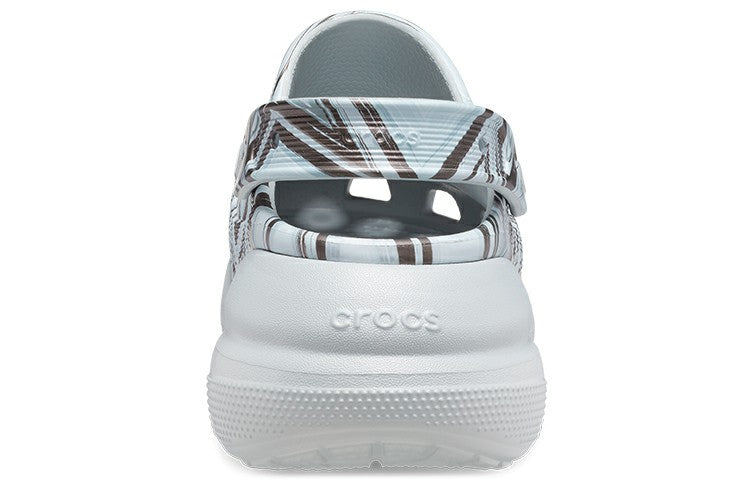 (WMNS) Crocs Classic Crush Disco Clog 'Clear Bue' 208121-0ZT