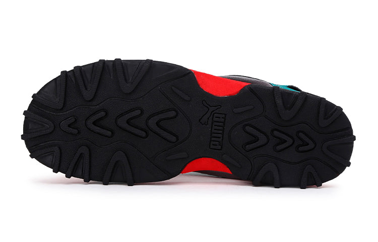 (PS) PUMA Bambi Ps Idp K Sandles Black/Green/Red 339839-03