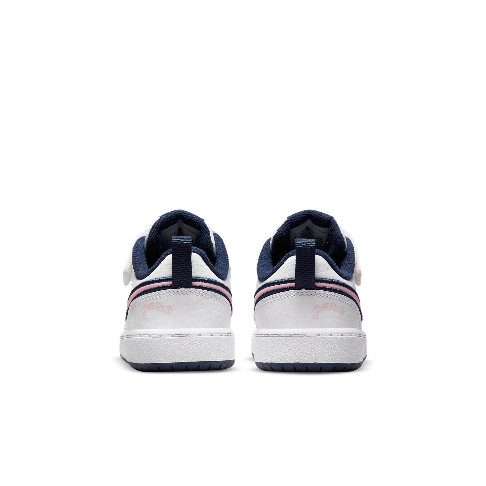 (TD) Nike Court Borough Low 2 SE1 'White Blue Pink' DB3092-100