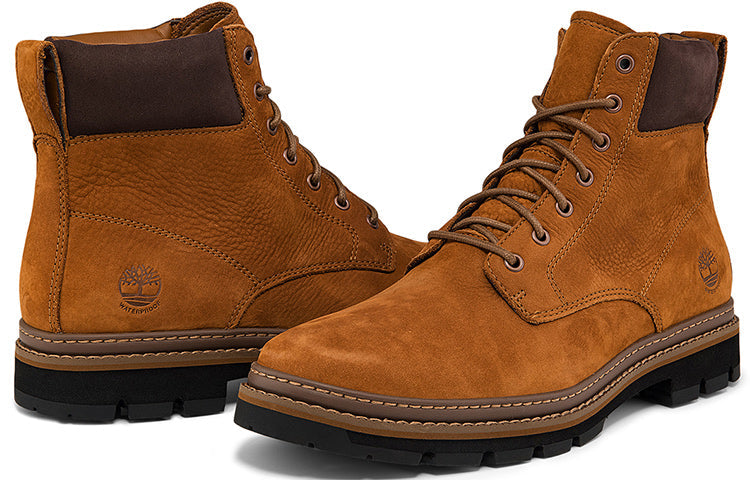 Timberland Port Union Waterproof Insulated Mid Boots 'Brown' A2BFCW