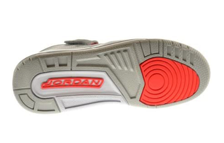 (GS) Air Jordan Flight 45 Gray 'Grey Red' 644869-123