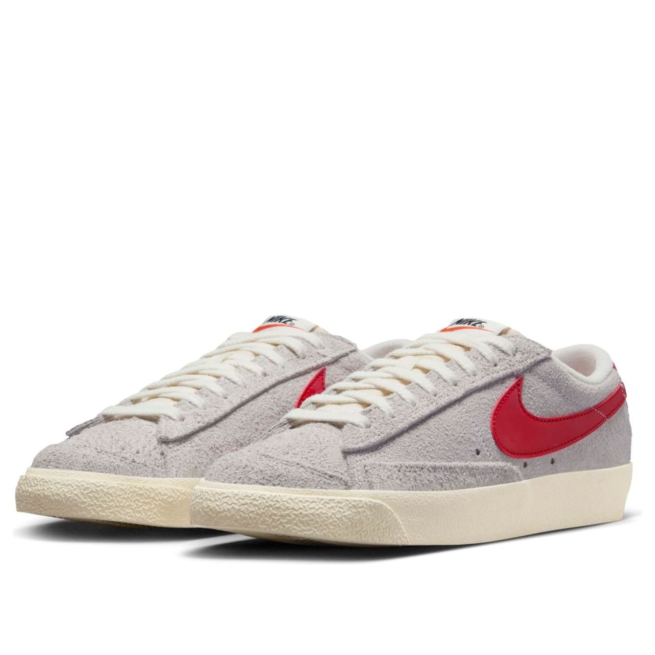 (WMNS) Nike Blazer Low '77 Vintage 'Summit White Red' FQ8060-100