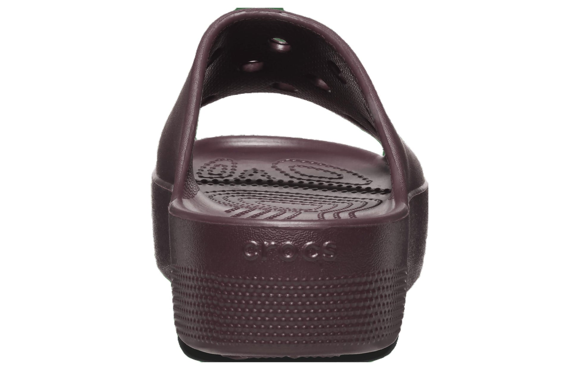 (WMNS) Crocs Classic Platform Slides 'Dark Cherry' 208180-6WD