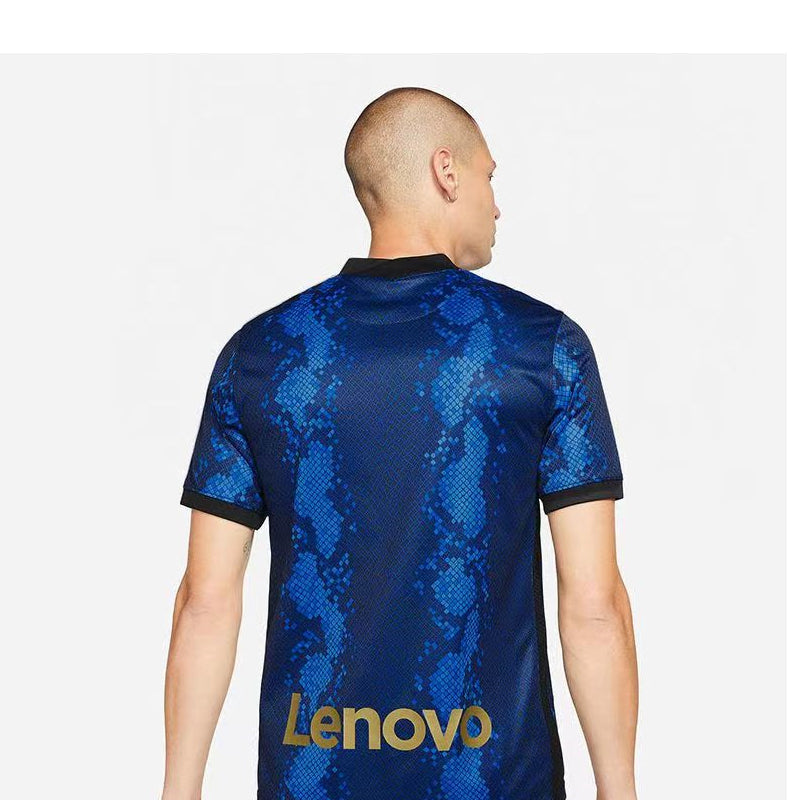 Nike Inter Milan 21/22 Stadium Home Jersey 'Blue Spark Gold' CV7900-414
