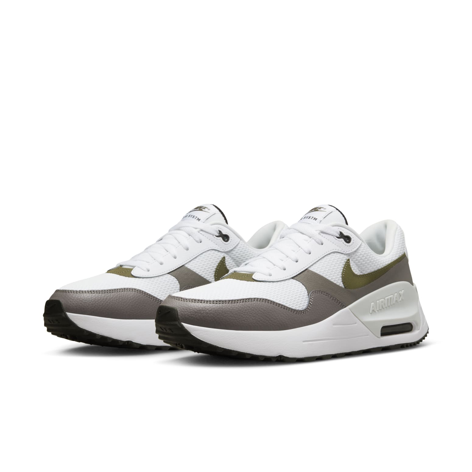 Nike Air Max SYSTM 'White Medium Olive' DV7587-100