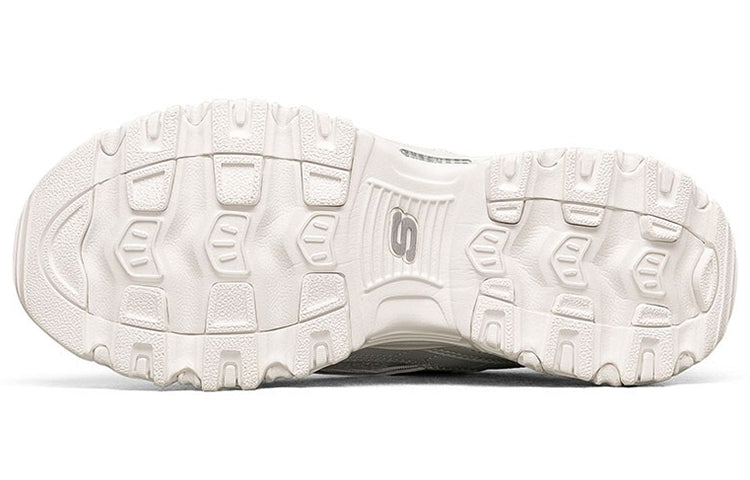 (WMNS) Skechers D Lites 1.0 Running Shoes White 149250-WHT