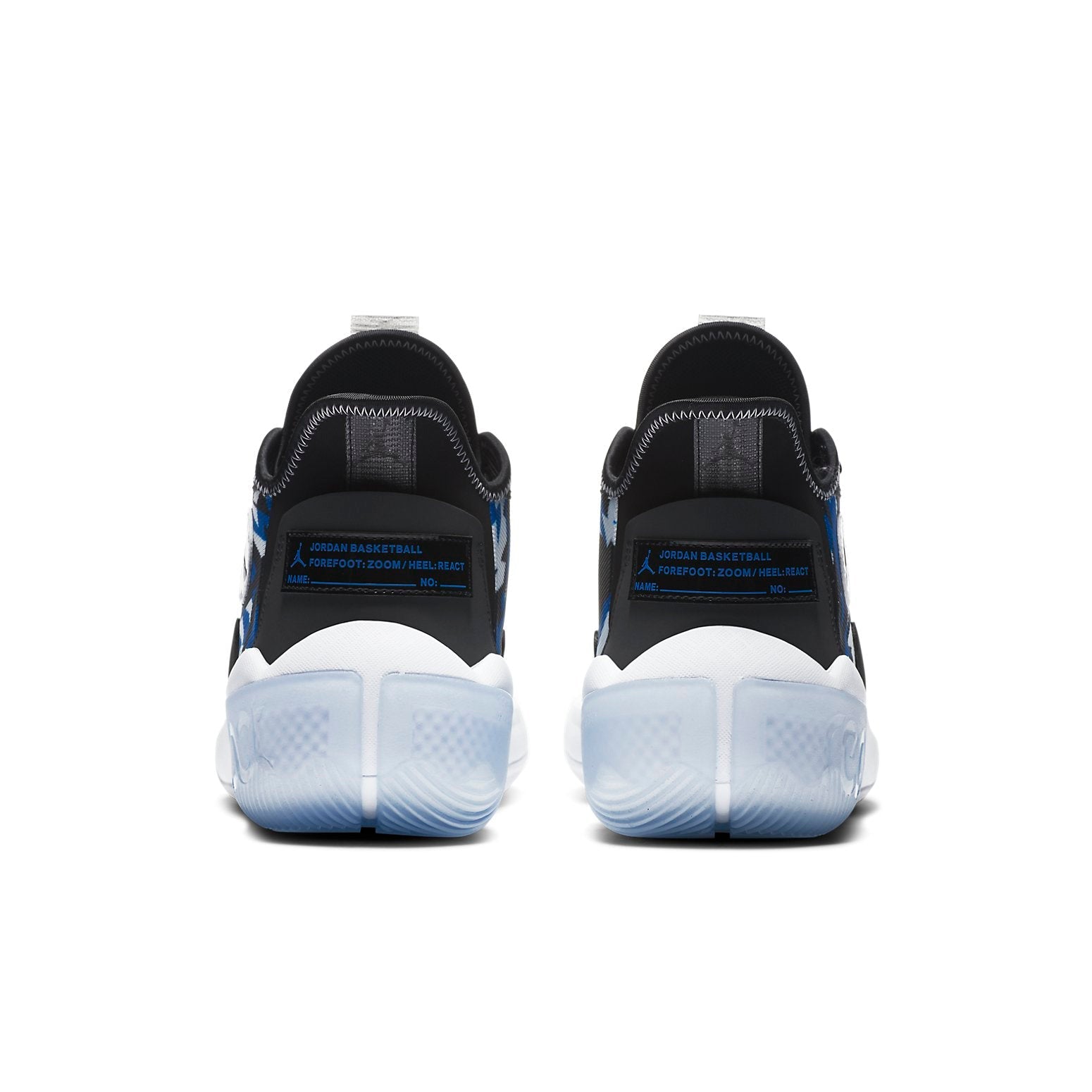 Air Jordan React Elevation 'Fractal Pattern - Black Racer Blue' CK6618-004