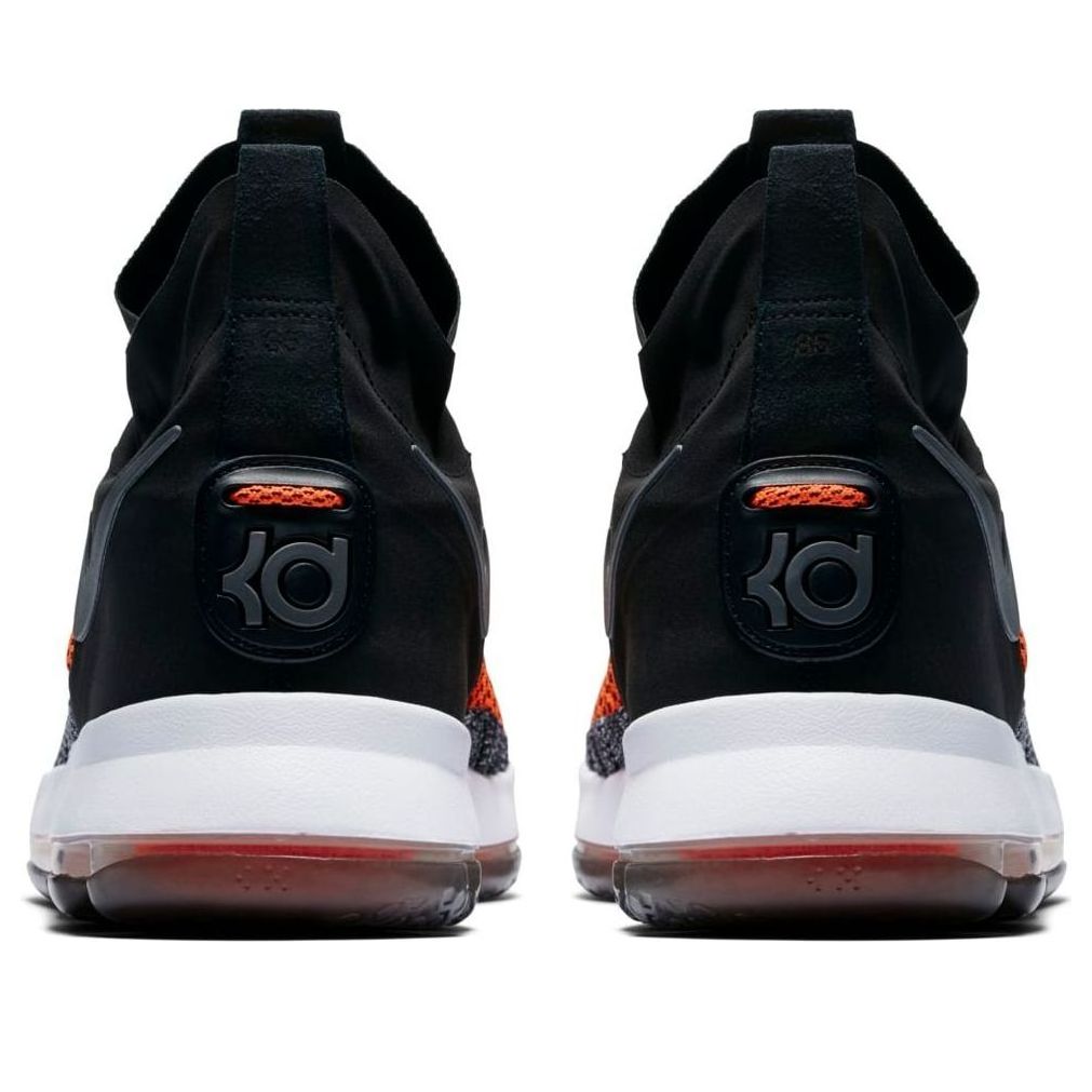 Nike KD 9 Elite 'Dark Grey Hyper Orange' 878637-010