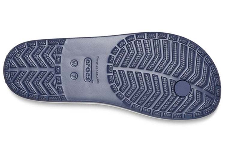 (WMNS) Crocs Crocband Flip-Flops 'Dark Blue' 206100-410