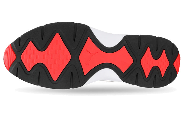 (WMNS) PUMA Nucleus Run Imeva Low Black/Red/White 369869-01