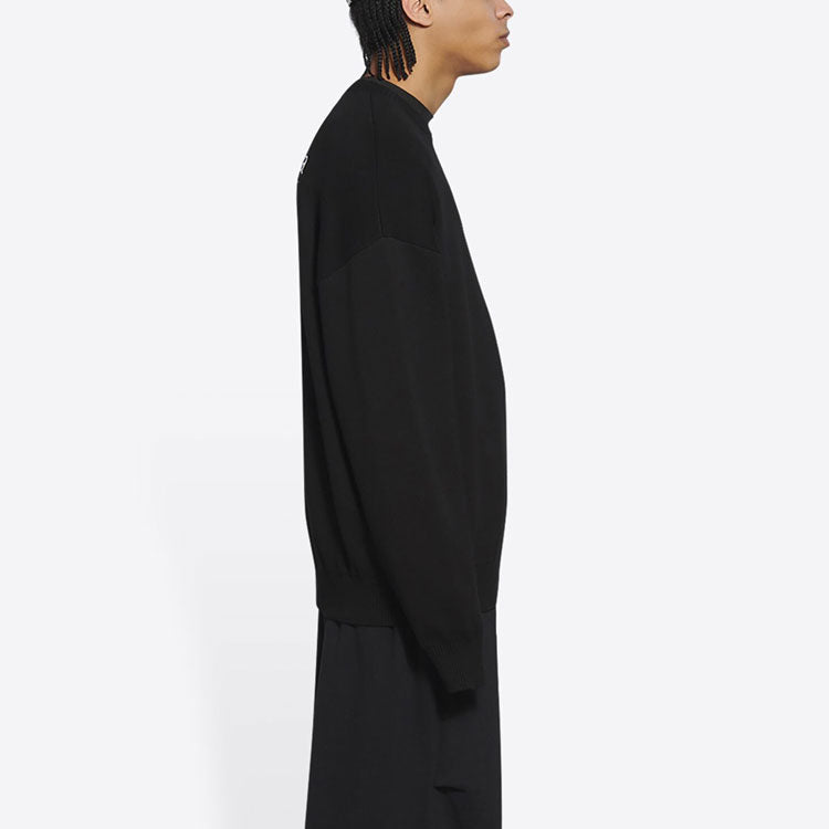 Balenciaga Political Campaign Sweater 'Black' 675292T31761000