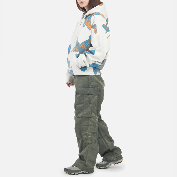 Stussy SS22 Floral Flowers Printing Unisex White 118486