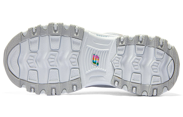 (GS) Skechers DLITES Low 'White Multi' 303905L-WMLT