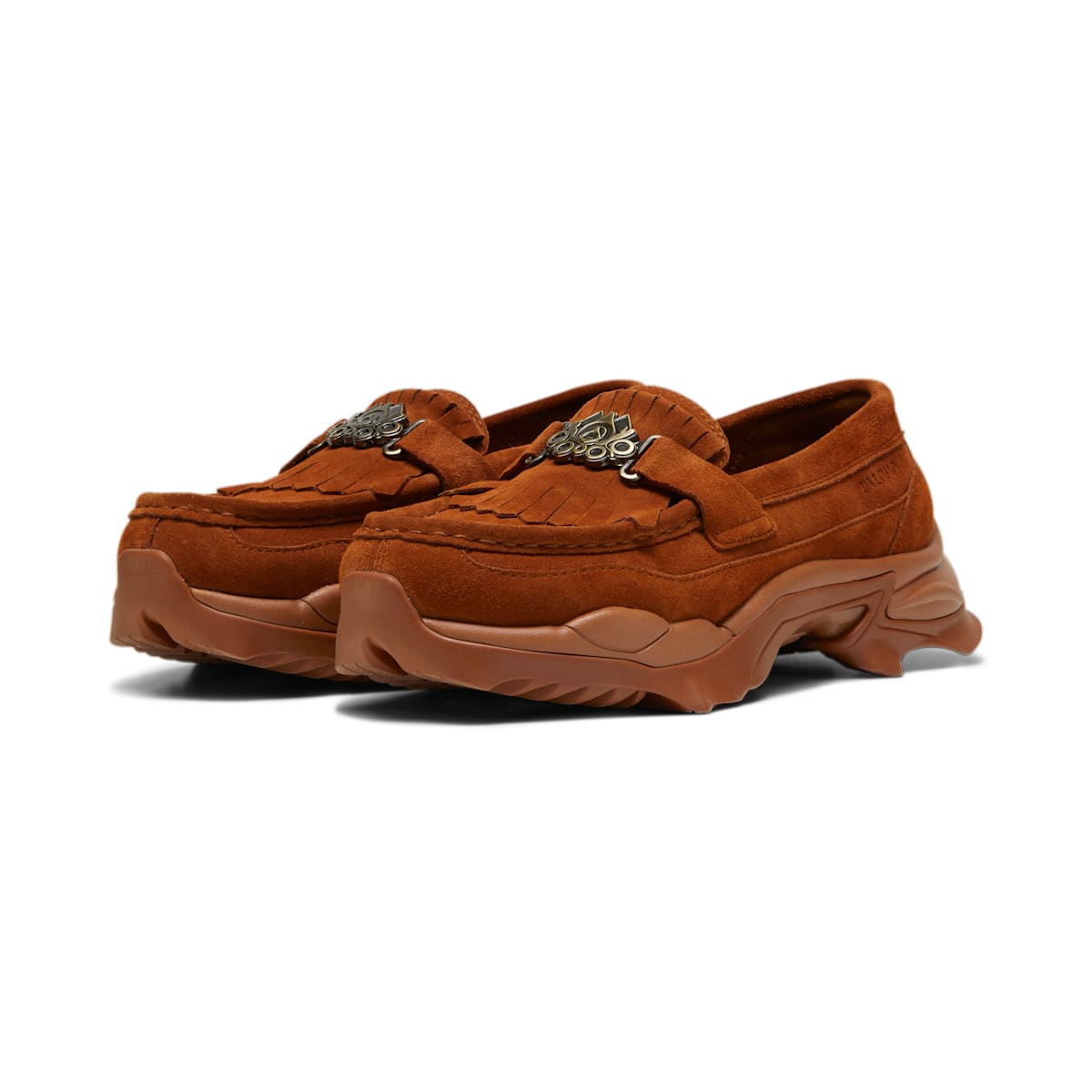 PUMA x PALOMO Nitefox Loafers 'Teak Brown' 396816-01