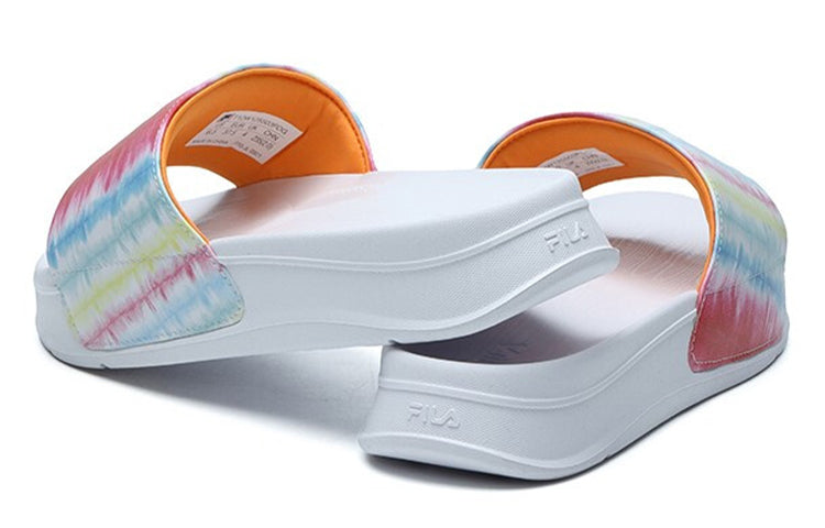 (WMNS) Fila Fusion Slide 'White Multi' T12W125503FOG