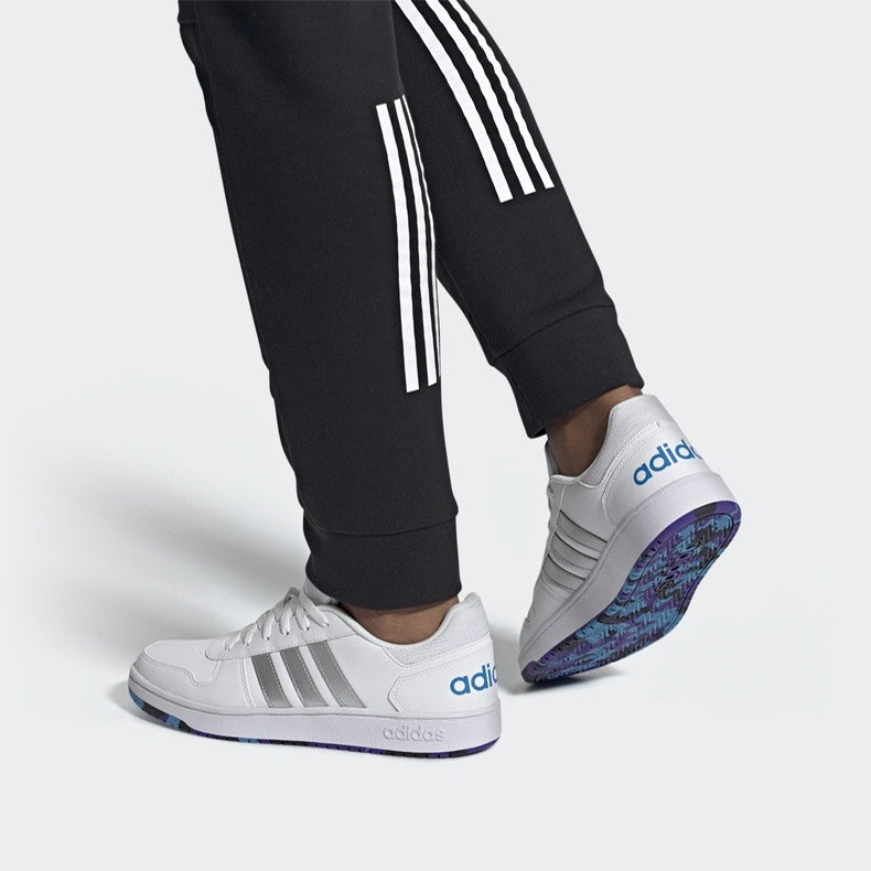adidas x HOOPS 2.0 'White/Blue' FU7723