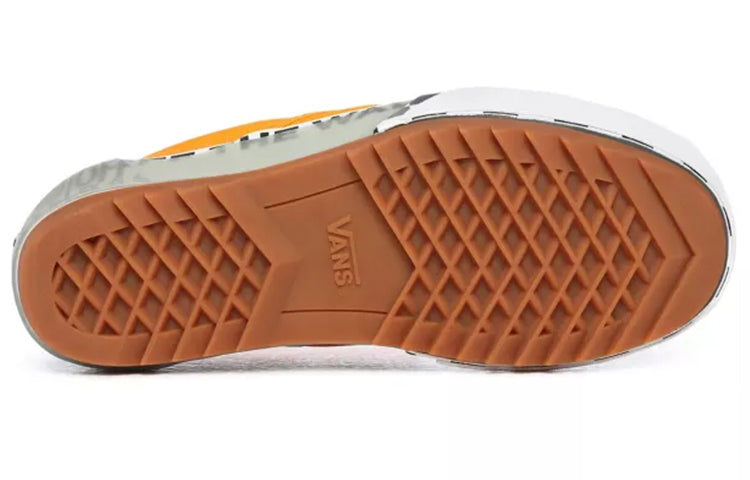Vans Classic Slip-On Stacked 'Logo Stack - Bright Marigold' VN0A4TZV1LC