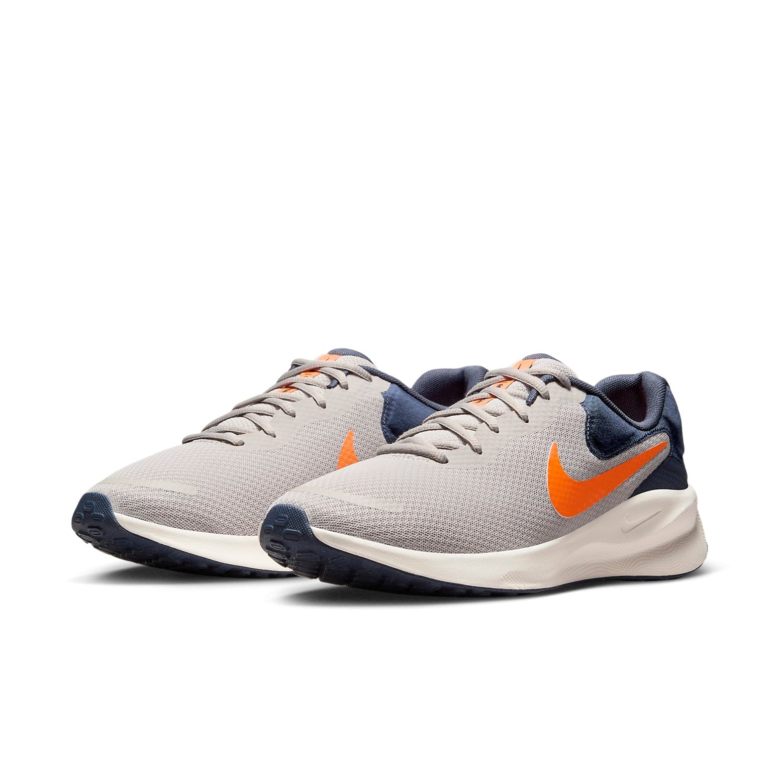 Nike Revolution 7 'Light Iron Ore Total Orange' FB2207-009
