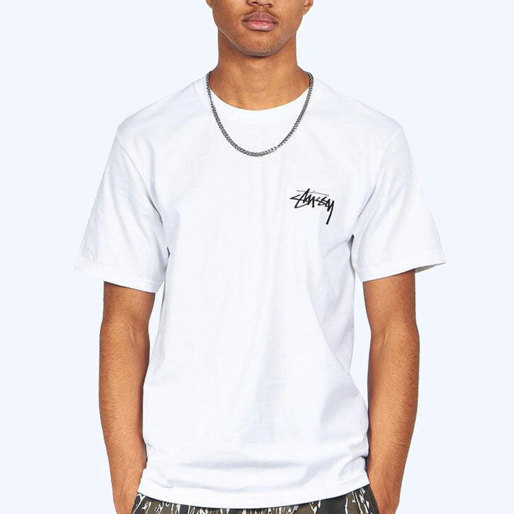 Stussy Say It Loud Logo Short Sleeve Unisex White 1904481-WHITE