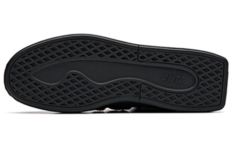 ANTA Skateboarding Series Sneakers High 'Black Grey Red' 11918042-1