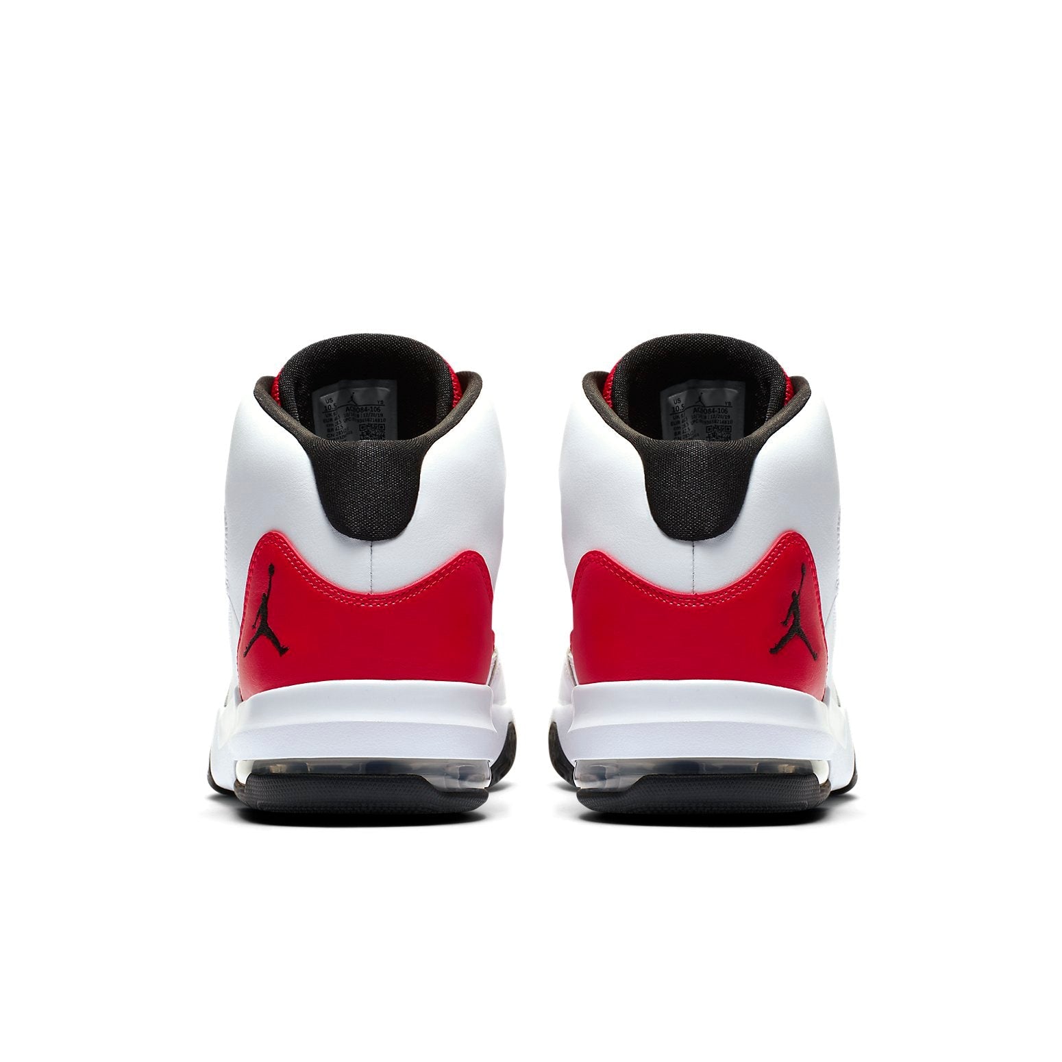 Air Jordan Max Aura 'White Gym Red' AQ9084-106