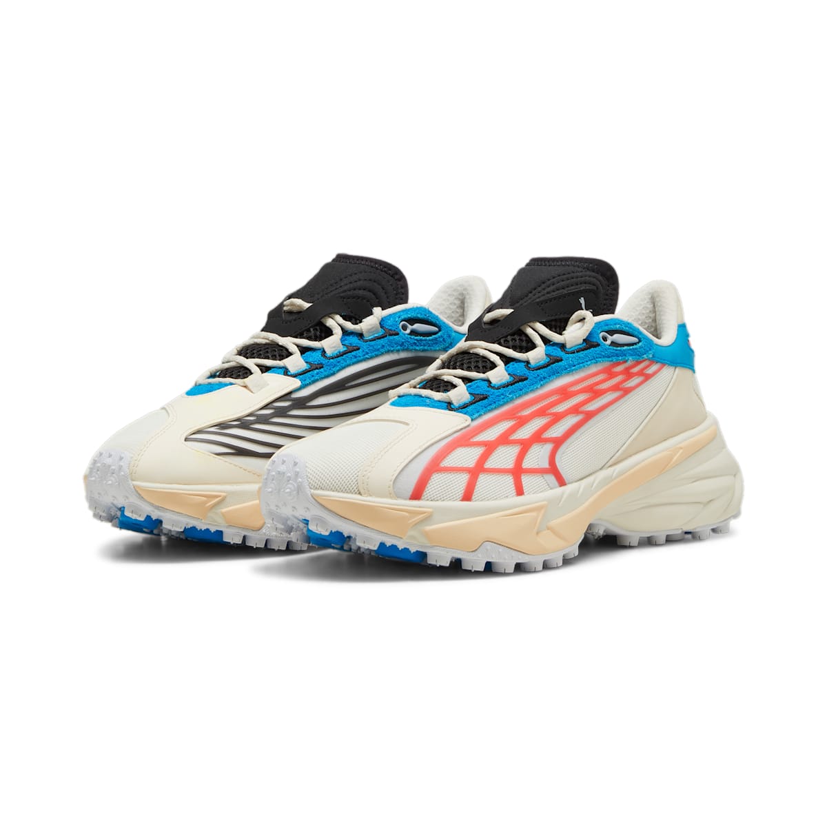 PUMA Spirex Icons of Speed 'Warm White Speed Blue' 396501-02