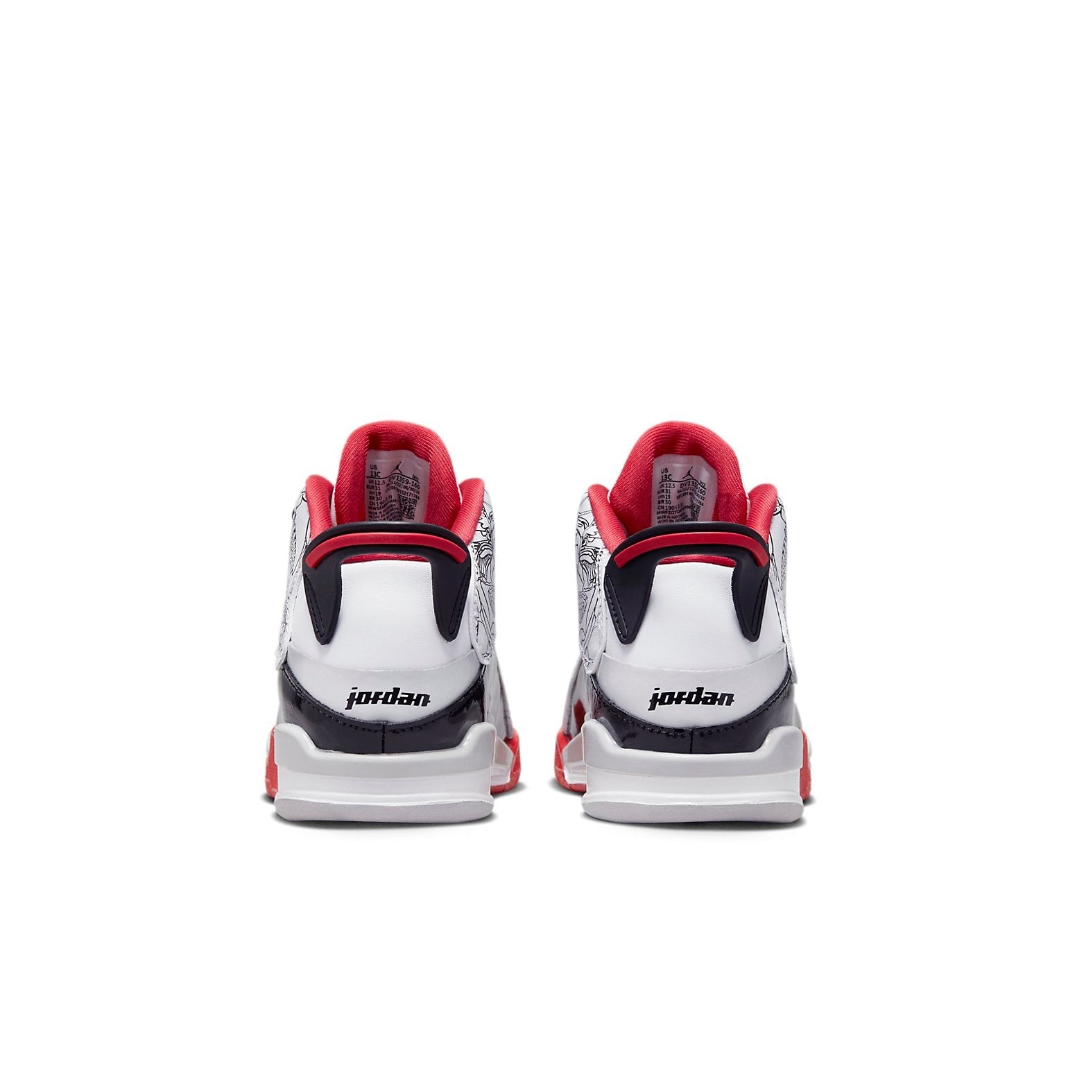 (PS) Air Jordan Dub Zero 'Varsity Red' 2022 DV1359-160