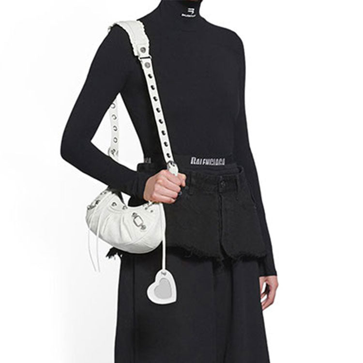 (WMNS) Balenciaga Le Cagole Xs Shoulder Bag 'White' 6713091VG9Y9104