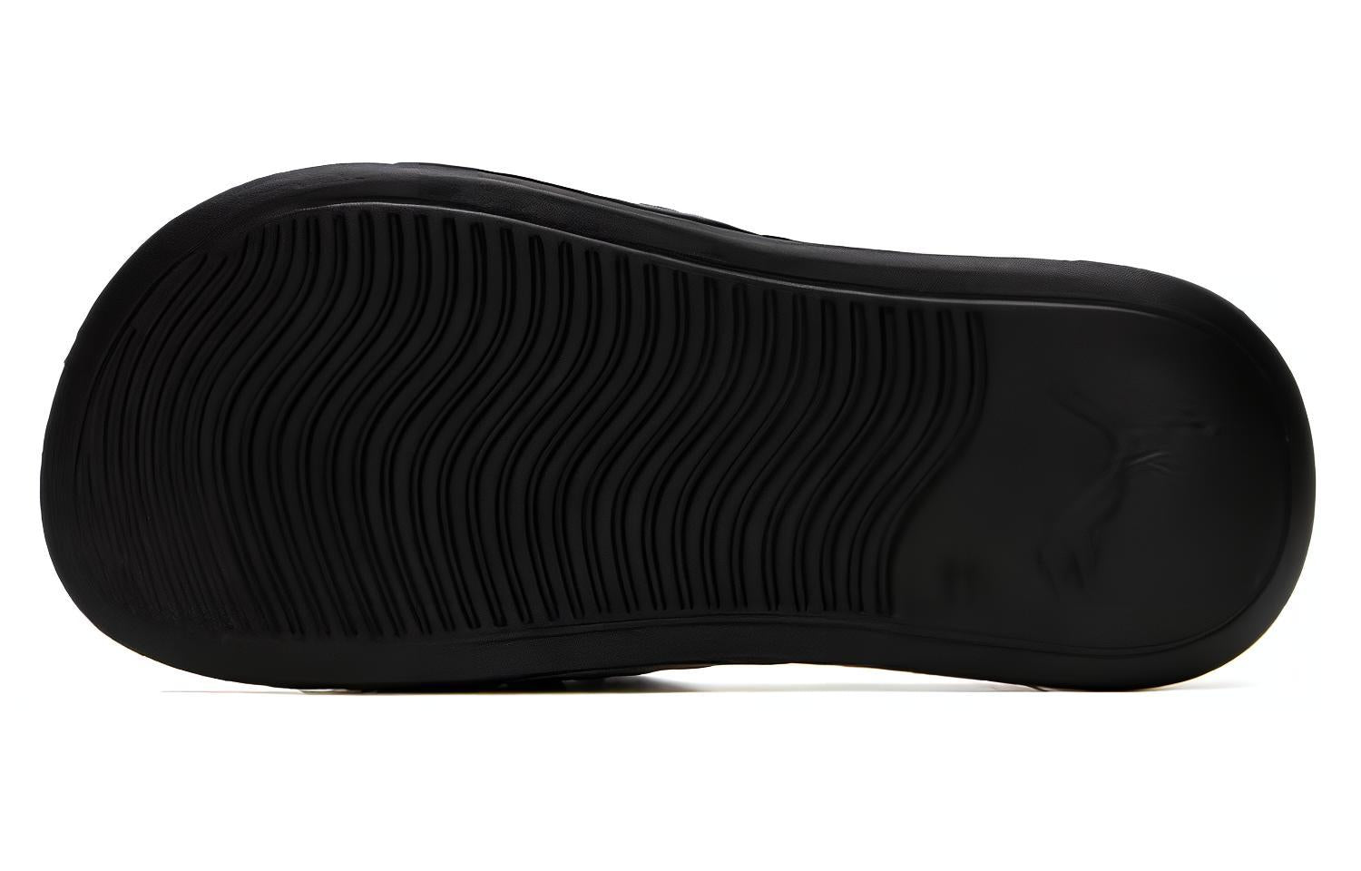 PUMA Popcat 20 Superlogo Slides 'Black White' 395420-01
