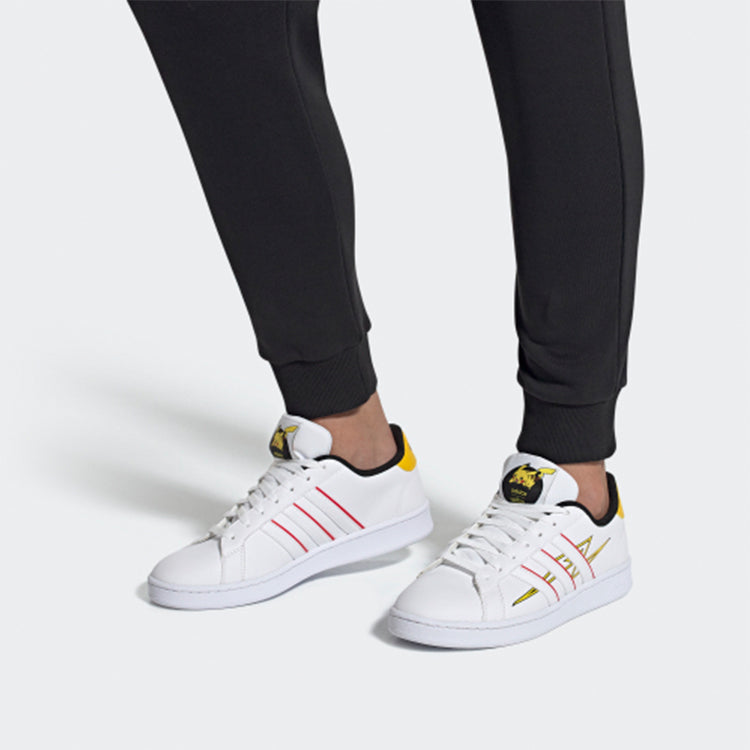 adidas neo GRAND COURT 'White Yellow' FV6001
