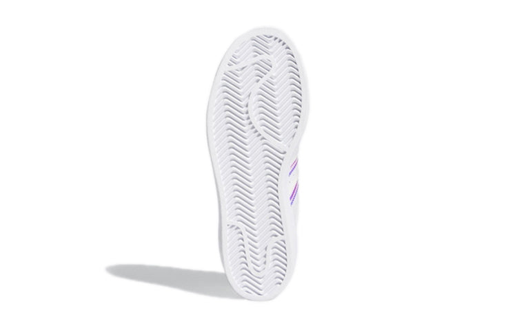 (GS) adidas Superstar J 'White Iridescent' FX7594