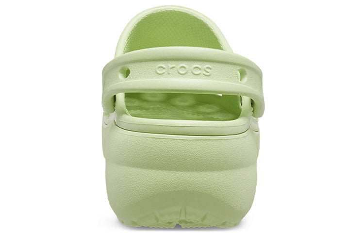 (WMNS) Crocs Classic Platform Clog 'Celery' 206750-335