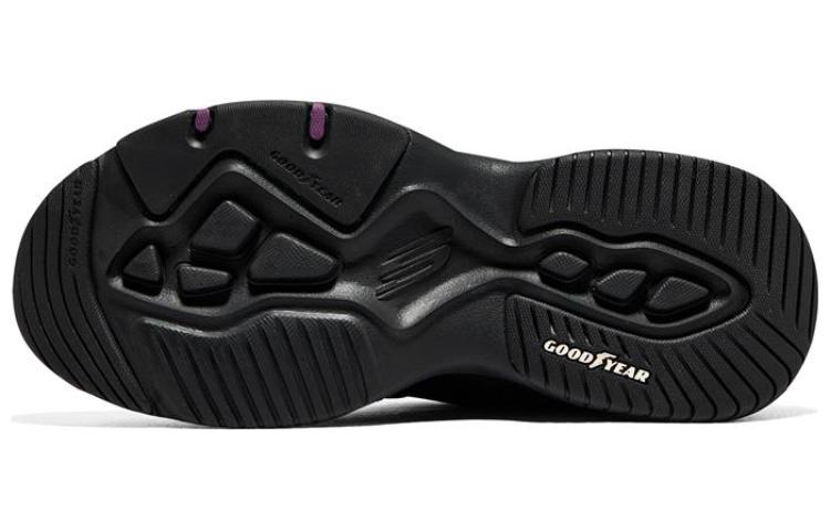 (WMNS) Skechers DLITES 4.0 'Black Purple Green' 896158-BKMT