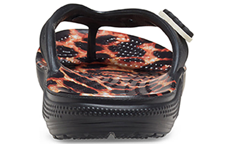 Crocs Classic animal Flip-Flops Unisex Leopard print 'Black Leopard' 207872-0CU