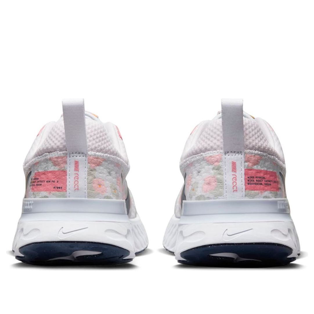 (WMNS) Nike React Infinity Run FK 3 PRM 'White Navy Pearl Pink' FD4151-100
