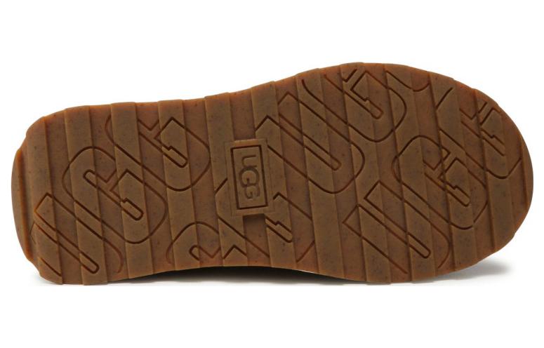 (WMNS) UGG Marin Bootie Cow Print Sneaker 'Chestnut' 1121811-CHE
