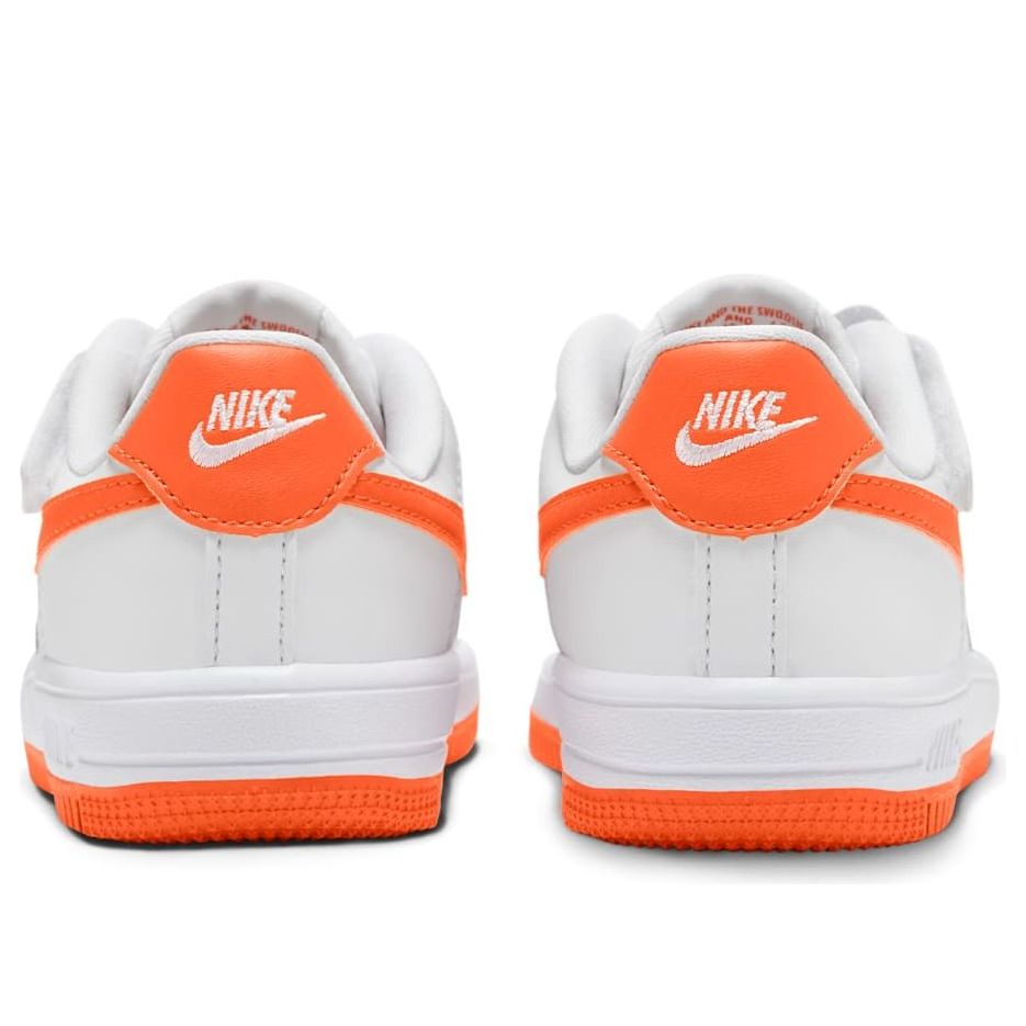 (PS) Nike Force 1 Low EasyOn 'White Safety Orange' FN0237-113